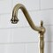Kingston Brass Bridge Kitchen Faucet with Brass Sprayer, Antique Brass KS7753BALBS - alternate 2